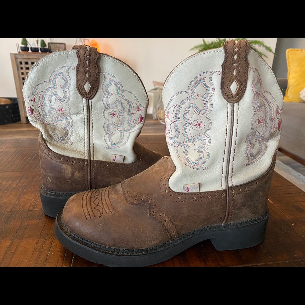 Justin cowgirl boots